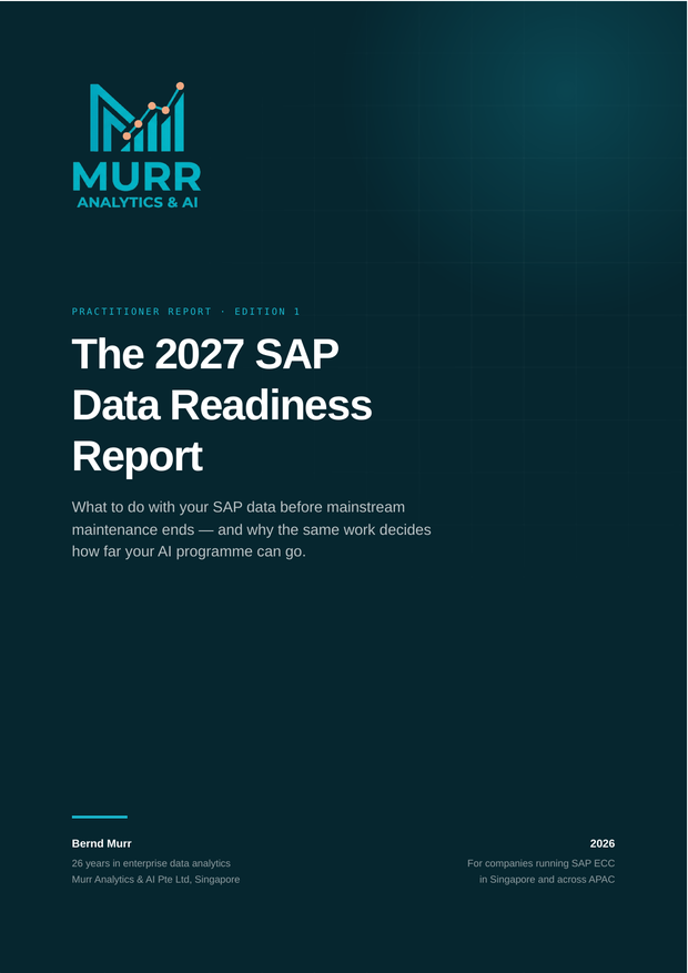 Cover of The 2027 SAP Data Readiness Report